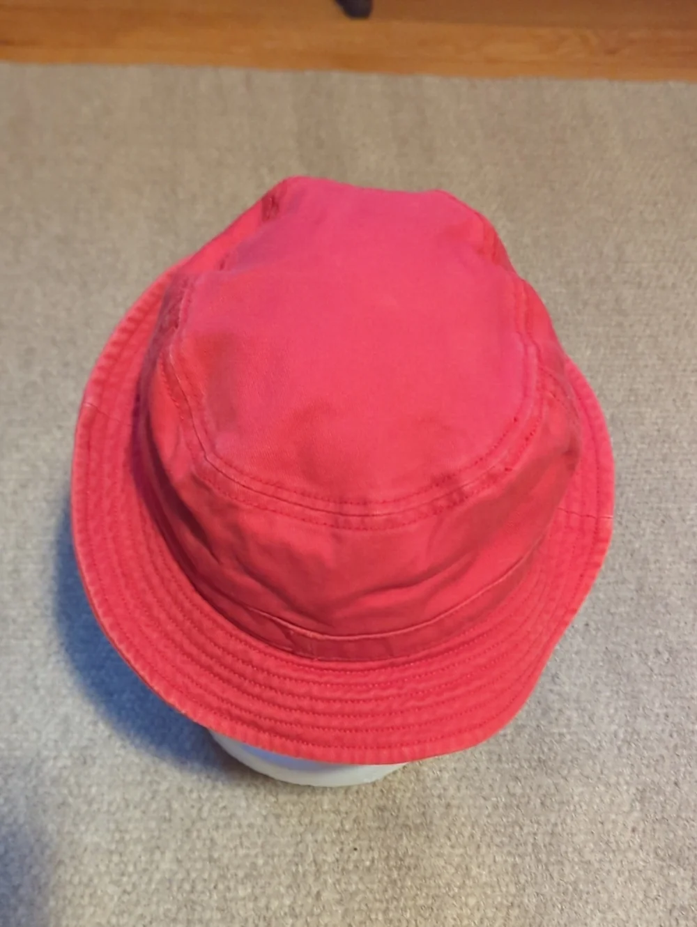 Adidas Trefoil Logo Bucket Hat Red/White